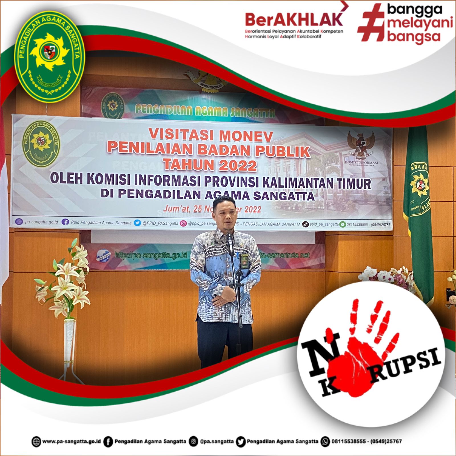 2 25112022 PA Sangatta Visitasi Komisi Informasi