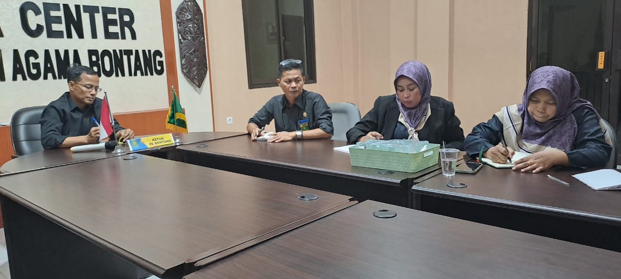 Foto Rapat Kepaniteraan