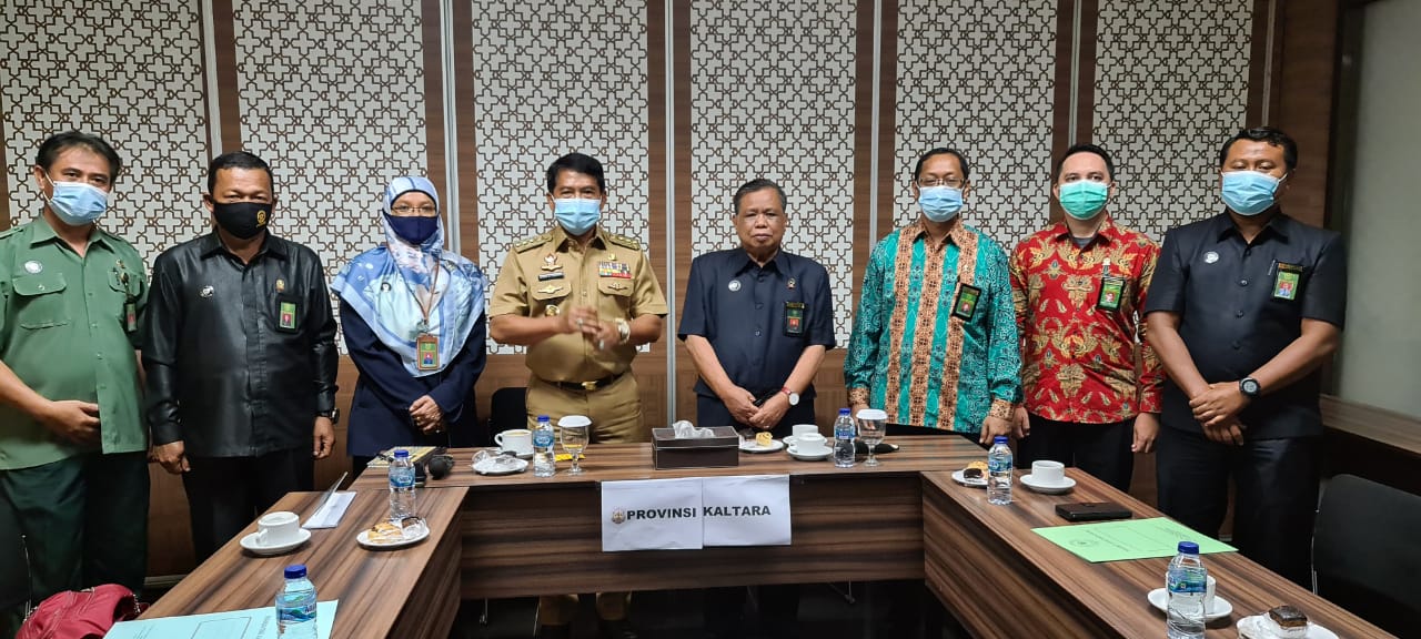 Kunjungan ke Kantor Gubernur Kaltara